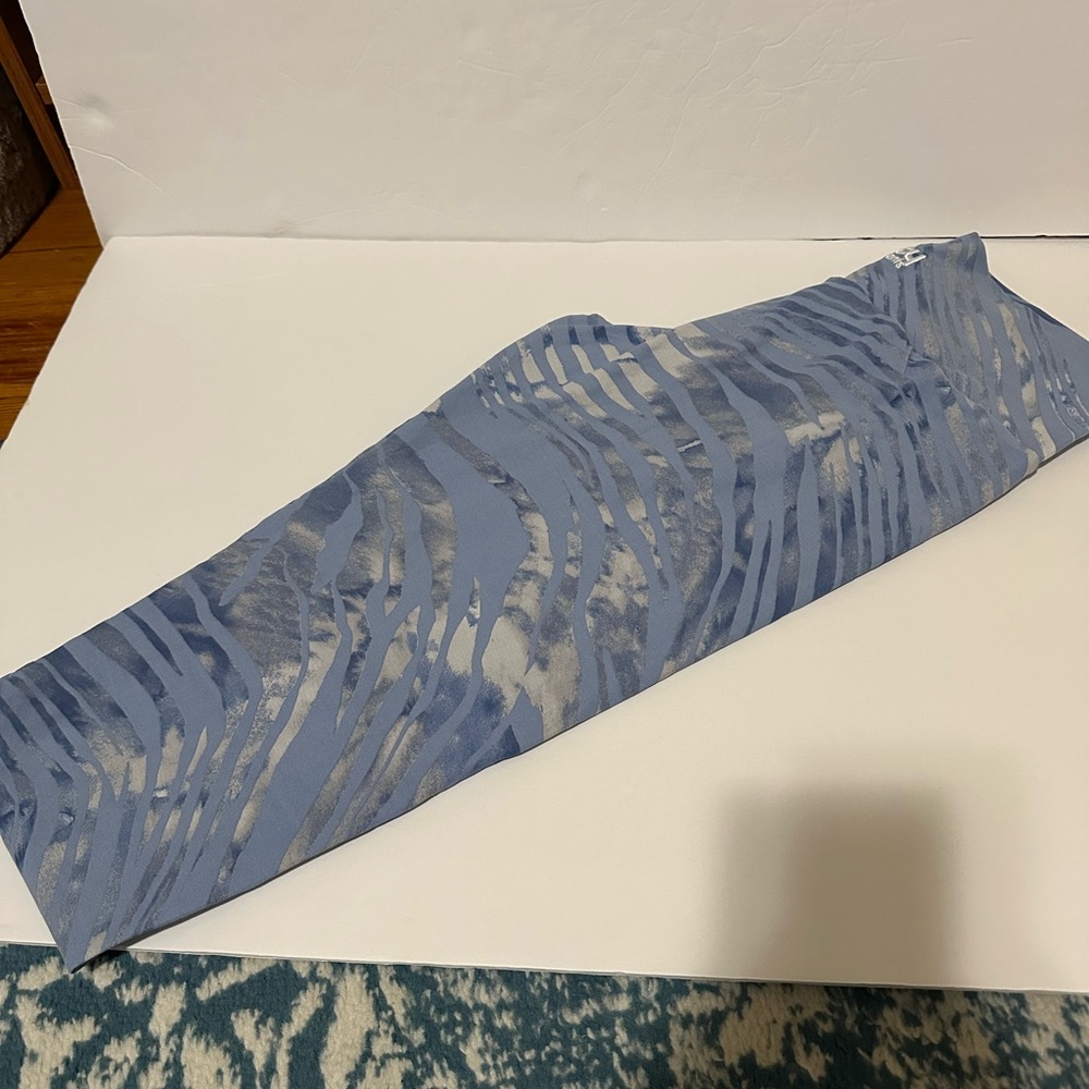 Booty by Brabants - ZEBRA Azul Curvy Leggings